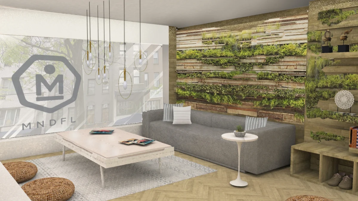 MNDFL's new Upper East Side location. Located at 239 East 60th Street. Image via MNDFL.