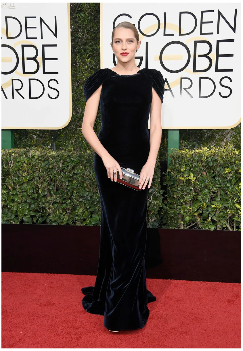 Teresa Palmer wearing Armani Privé.