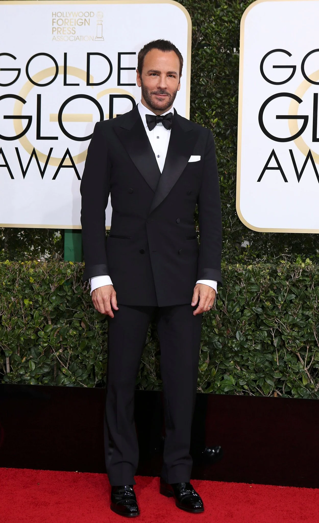 Tom Ford wearing Tom Ford.