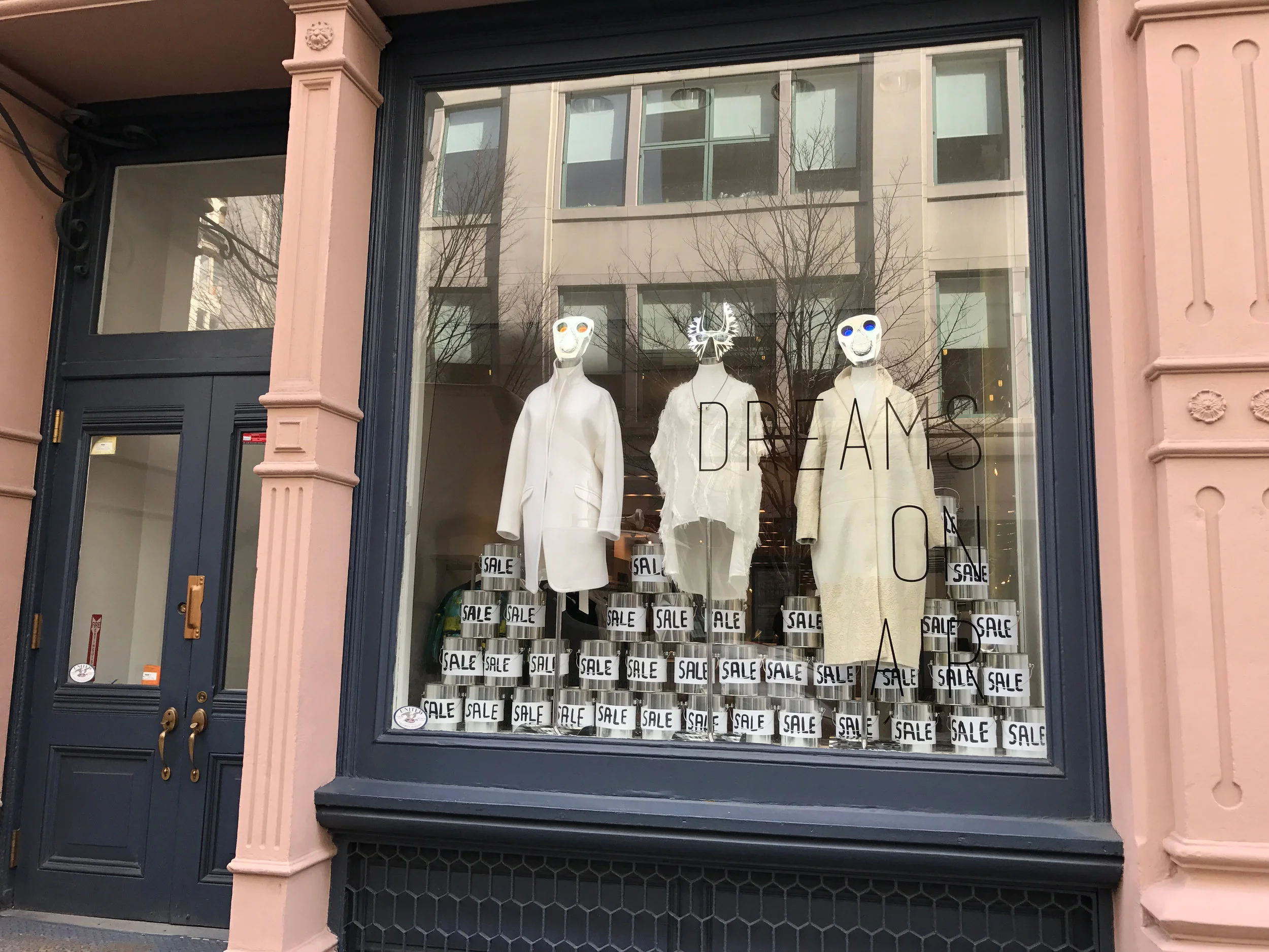 Dreams on Air, 120 Wooster Street (between Prince Street and Spring Street).