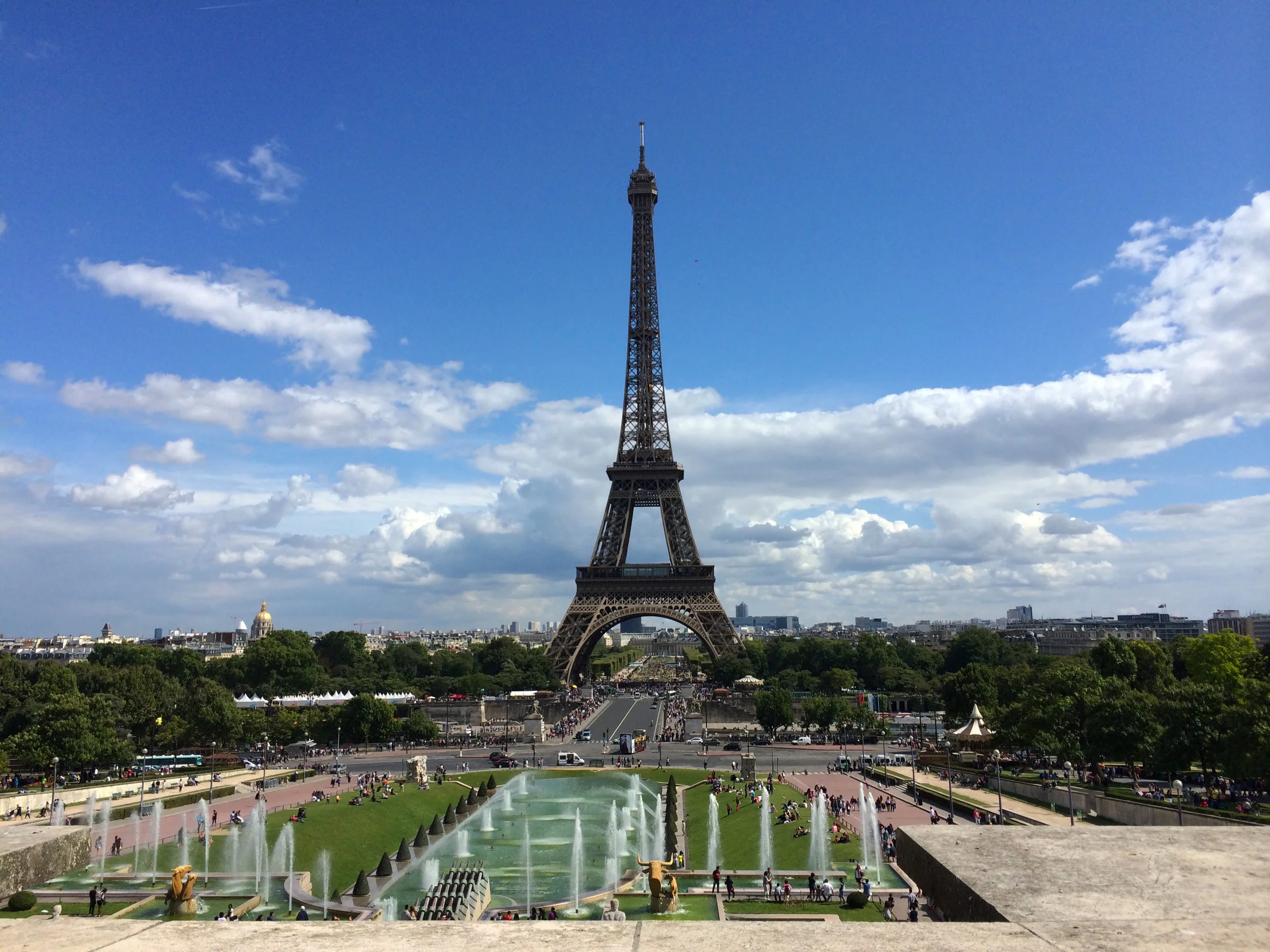 La Tour Eiffel. Paris, August 2014.