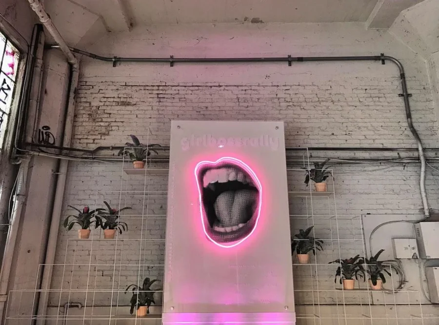Check in at the first annual Girlboss Rally at Hudson Loft in Downtown, Los Angeles.