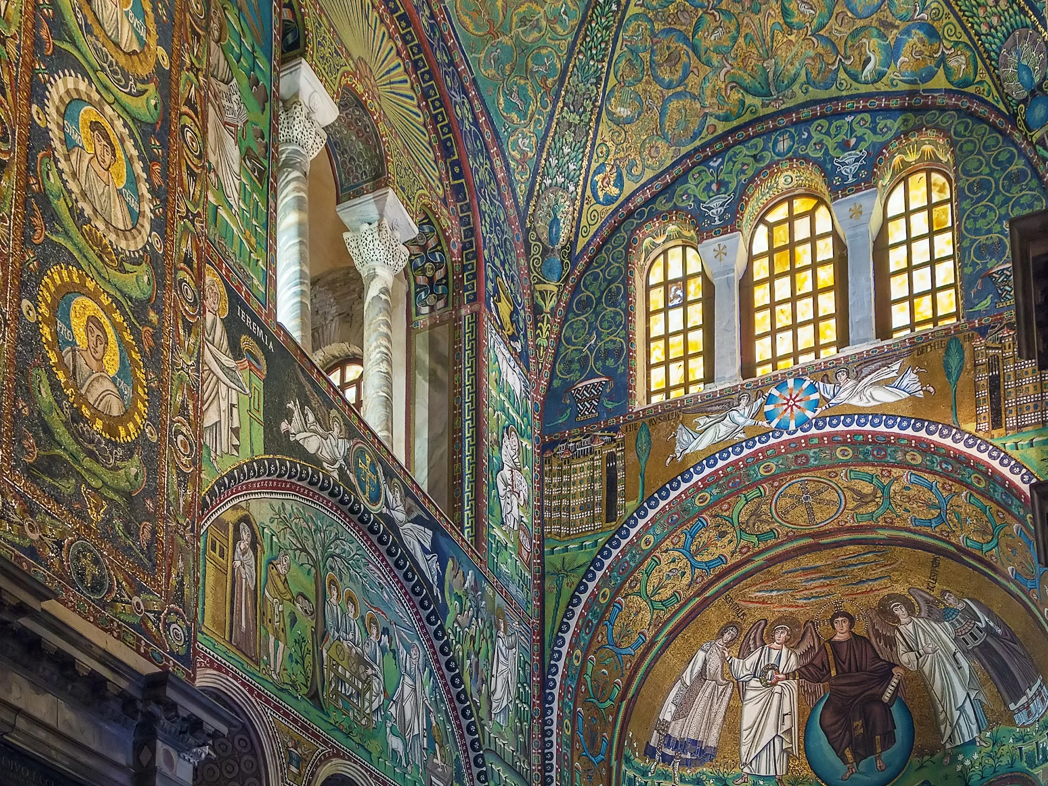 Basilica of San Vitale, Ravenna, Italy. Image via Getty x Condé Nast Traveler.