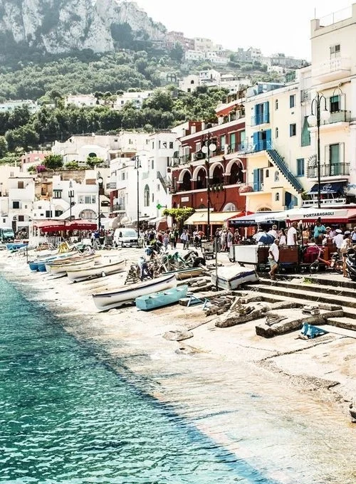 Rive-side in Capri.