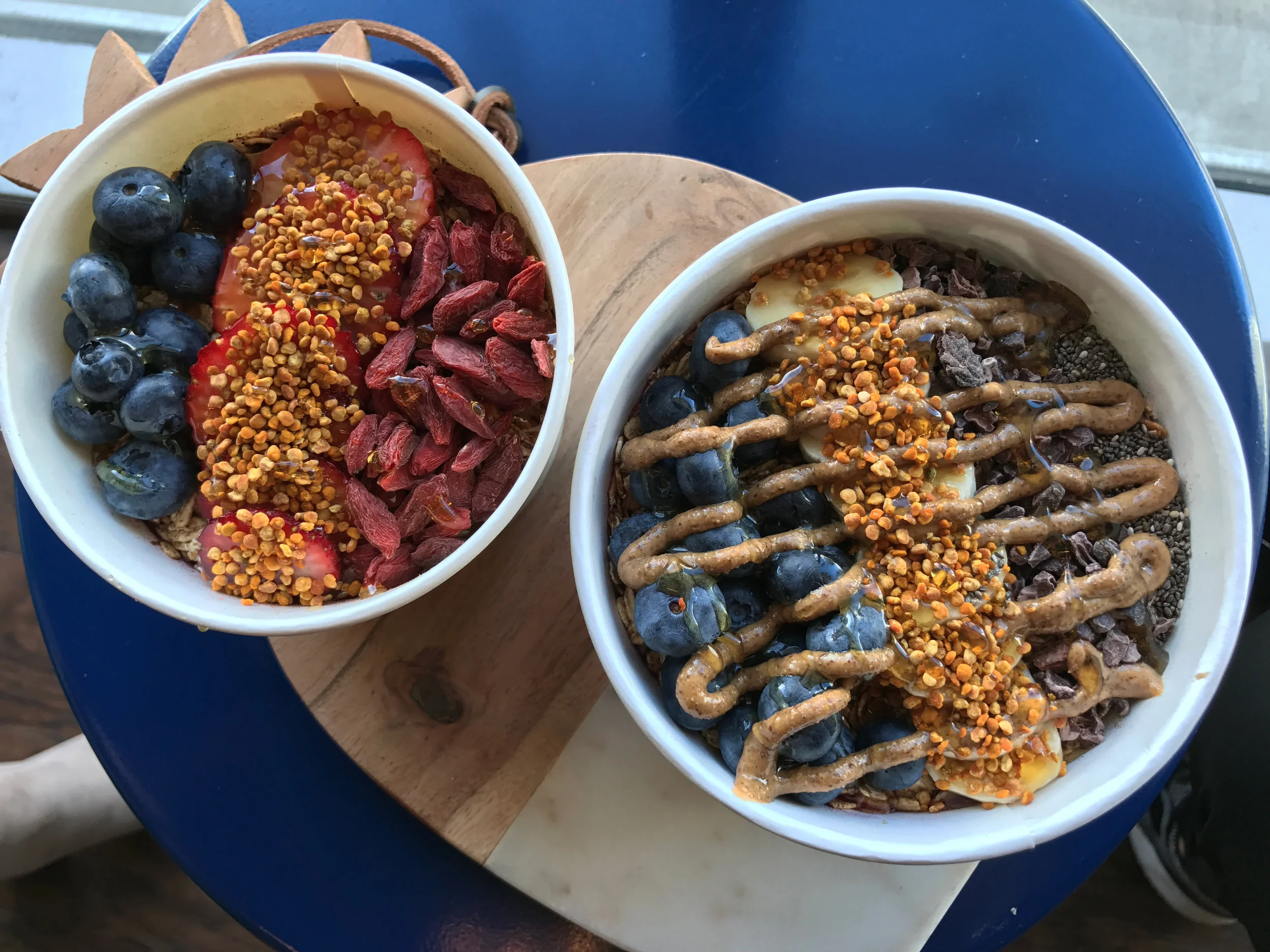 An açaì and pityay bowl at Rawberri.