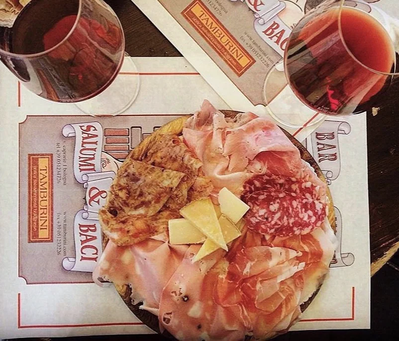 A tagliere di affettati from Tamburini. Drooling yet?