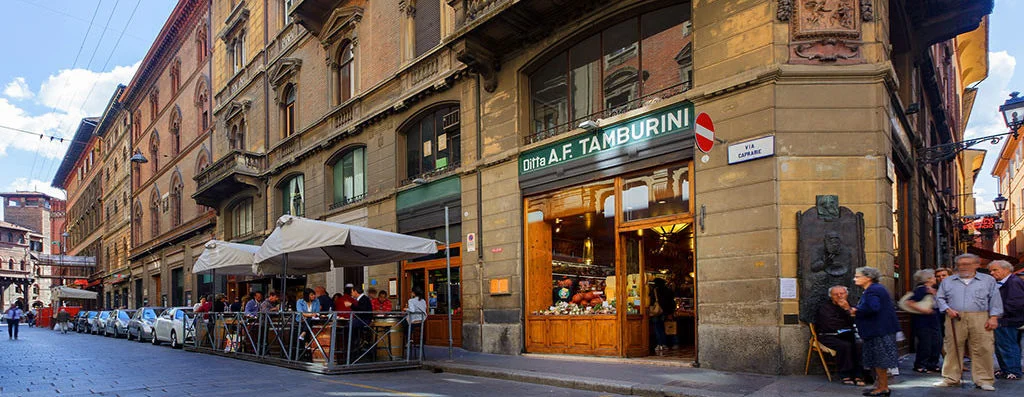 Via Caprarie and Tamburini. Image via Tamburini