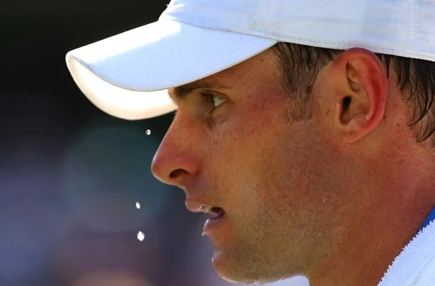 Something Roddick is famous for, other than his looks (and tennis talent)!