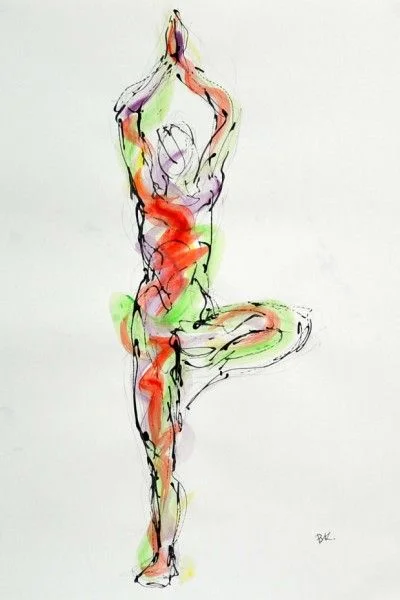 Vrksasana // Tree Pose. Via Pinterest.