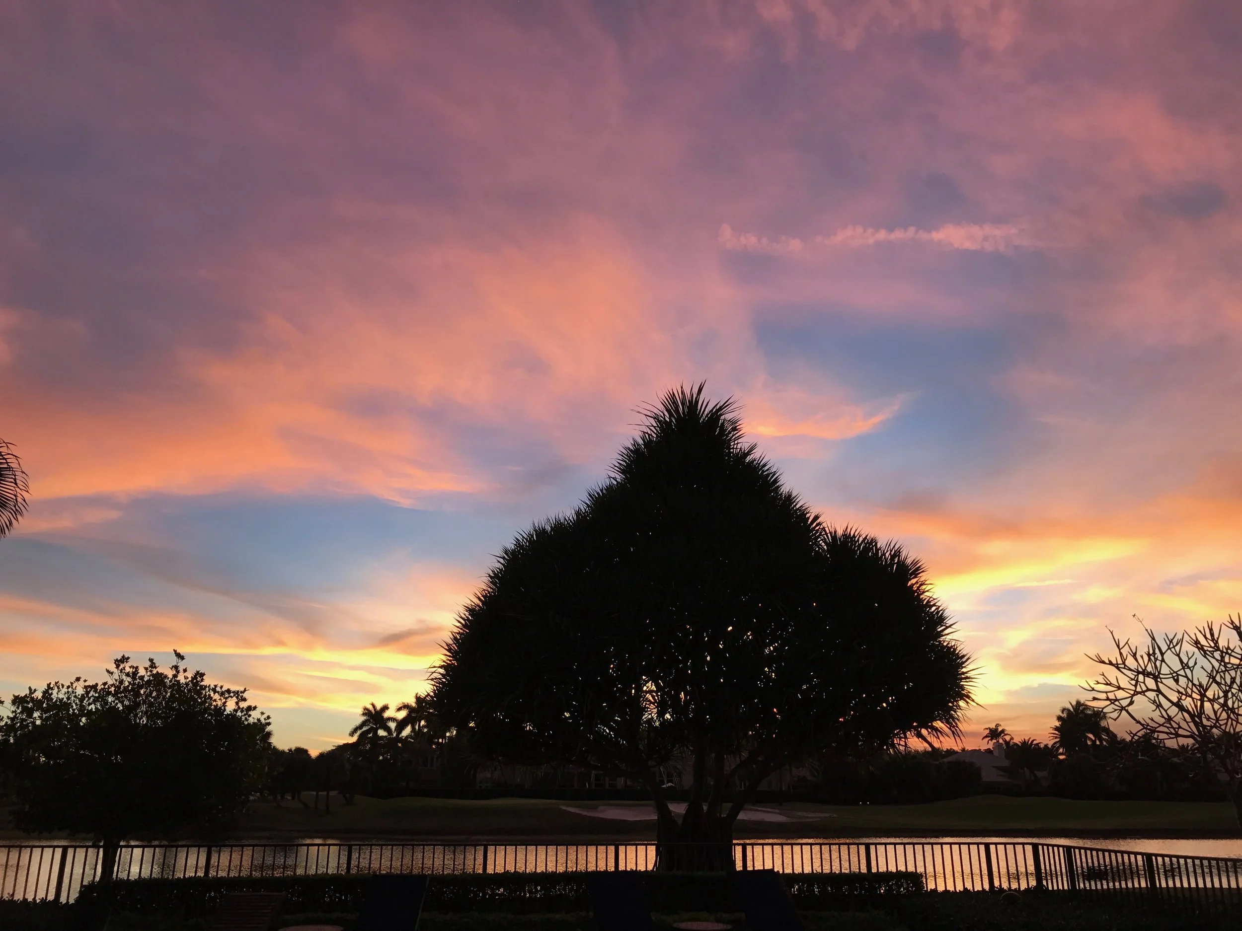 What a sunrise.