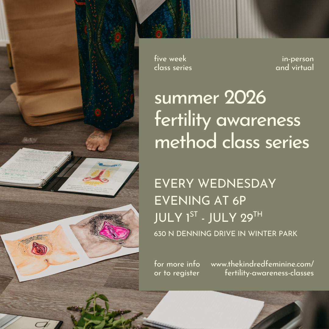 summer 2026 fertility awareness method class series