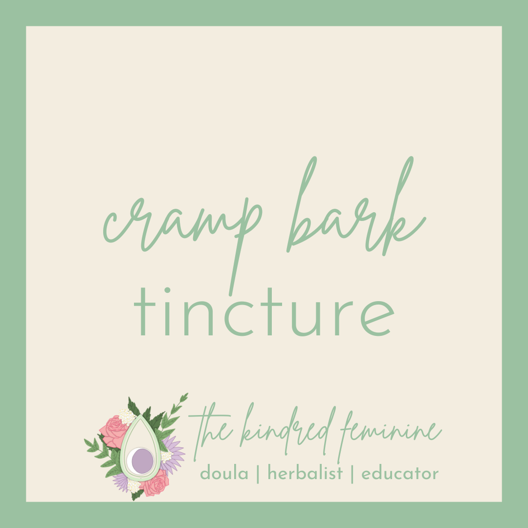 Cramp Bark Tincture