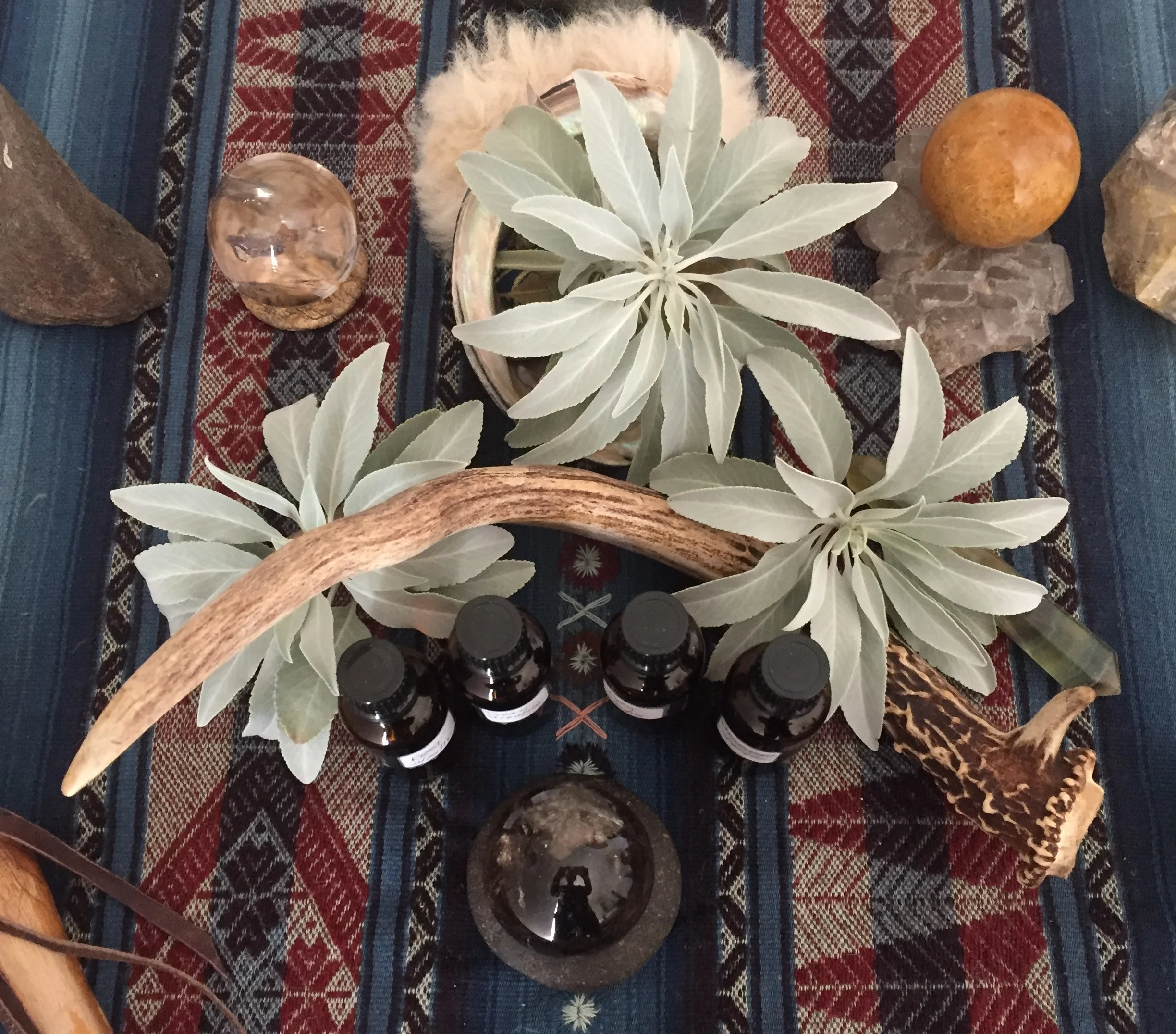 Essential oil blends marrying on the mesa 