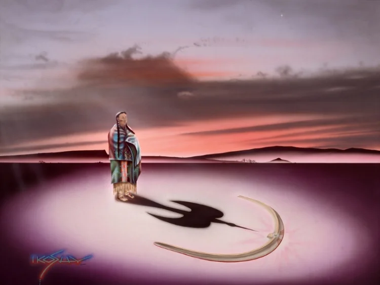 Painting Ikoshy - Life-Giver