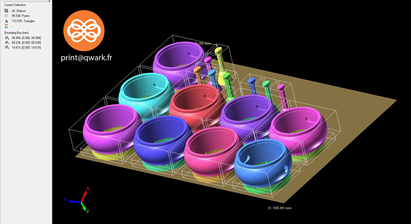 Test impression 3D