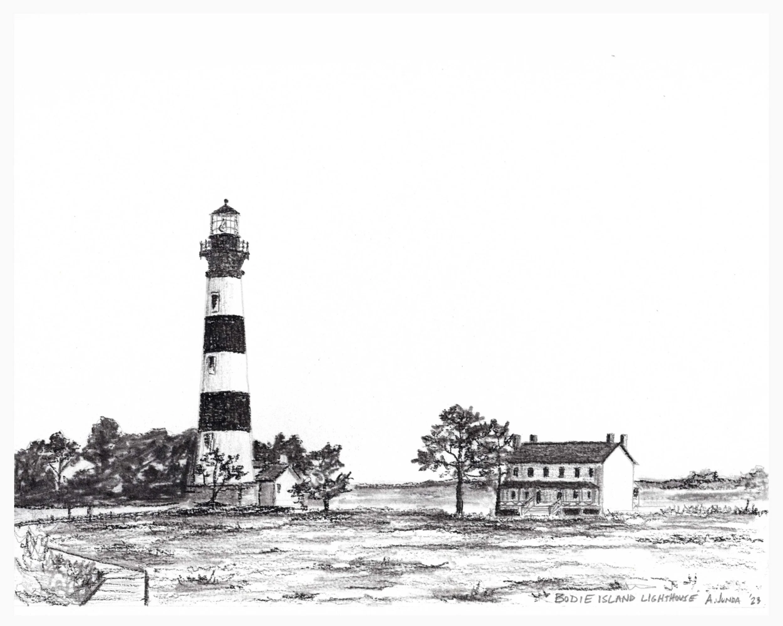 Bodie Island Lighthouse - Nags Head , North Carolina