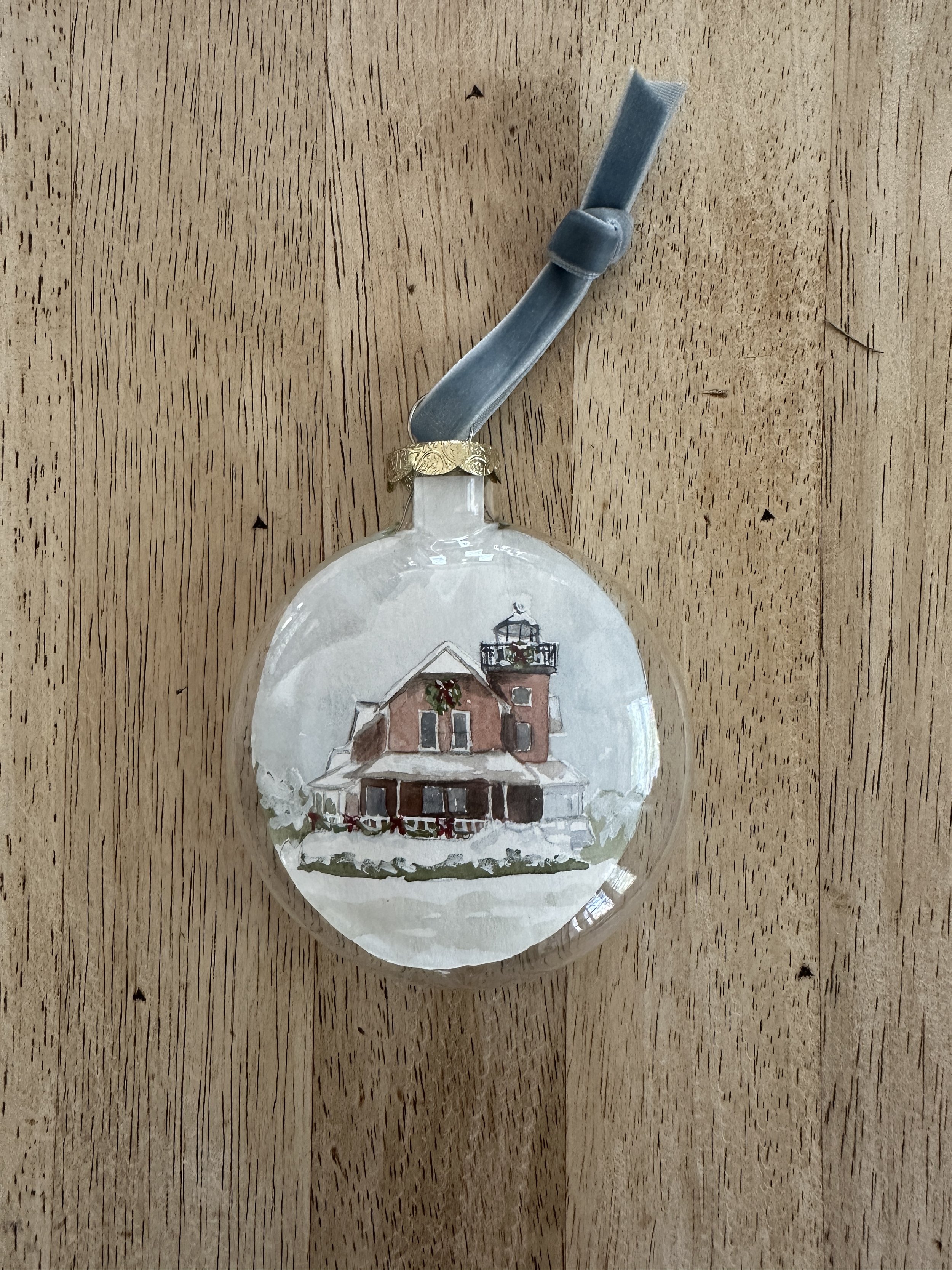 Christmas Ornament - 1 - Sea Girt Lighthouse