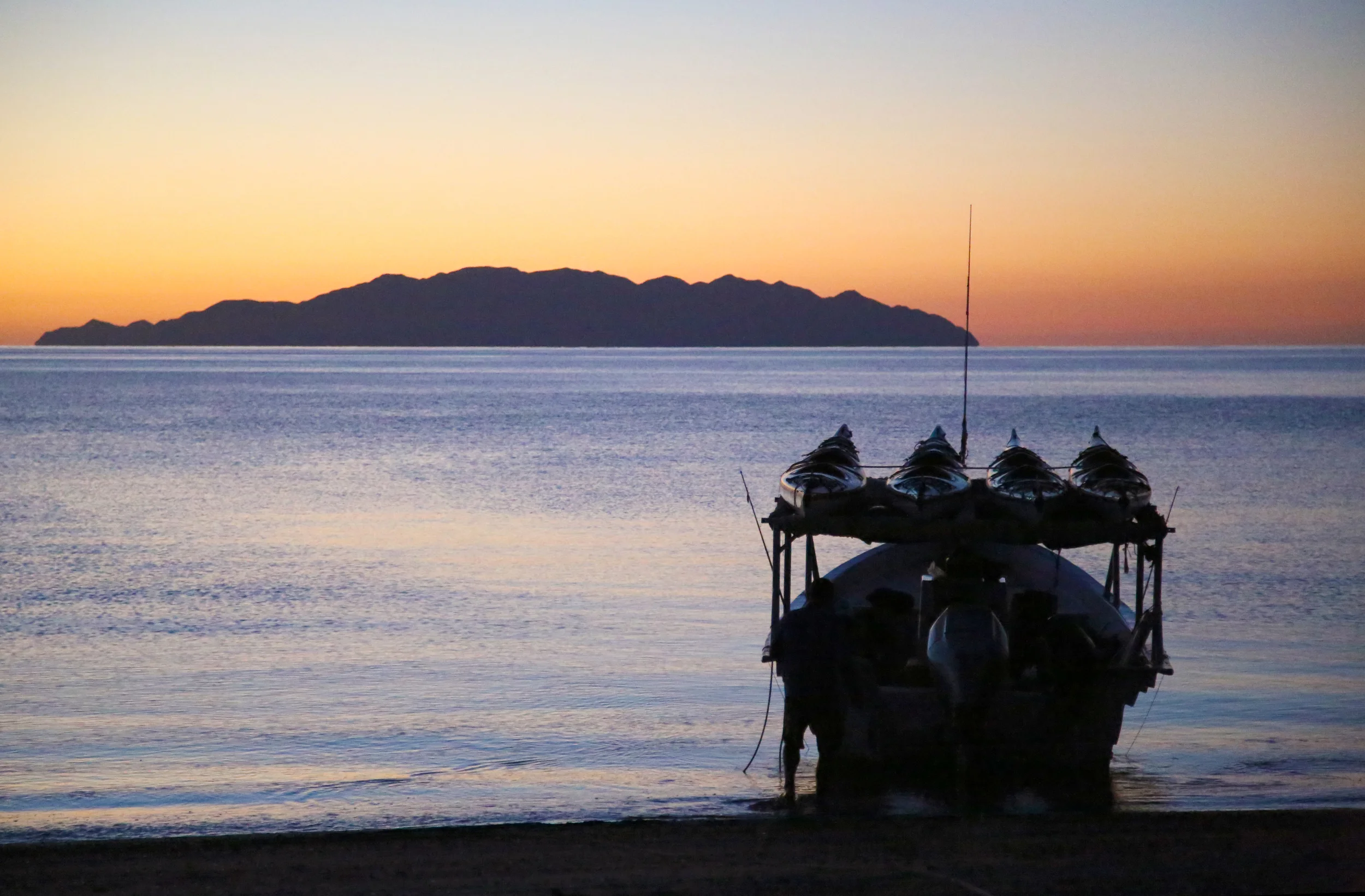 Paddling Baja