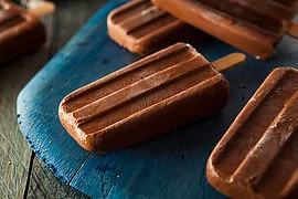 Creamy Fudgesicles - Yum!