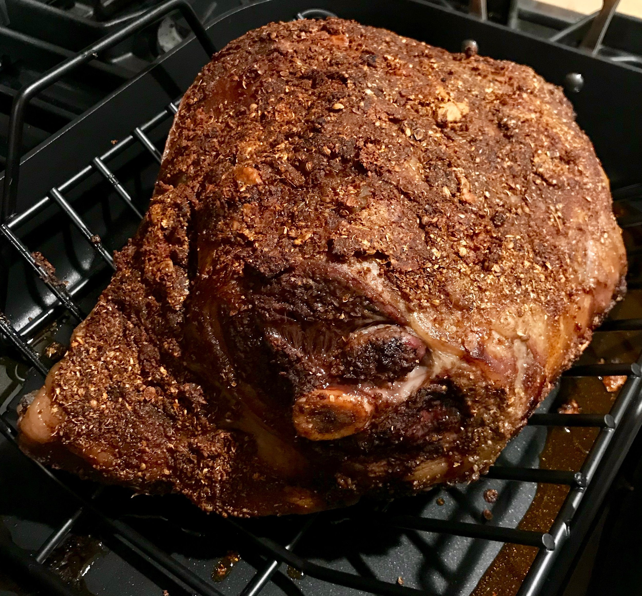 Finished Lamb Shoulder