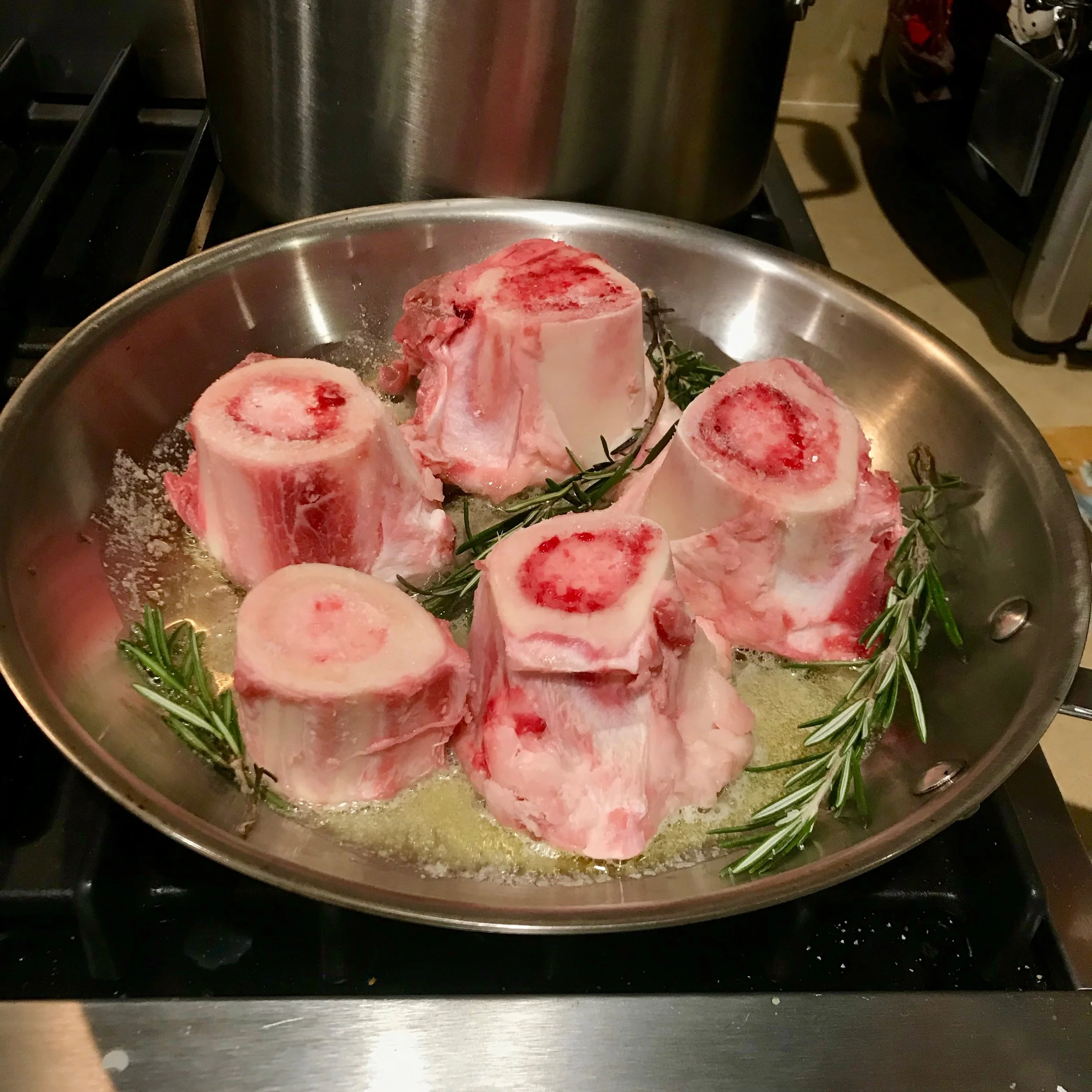 I skipped the soaking step, so there is blood in my marrow.