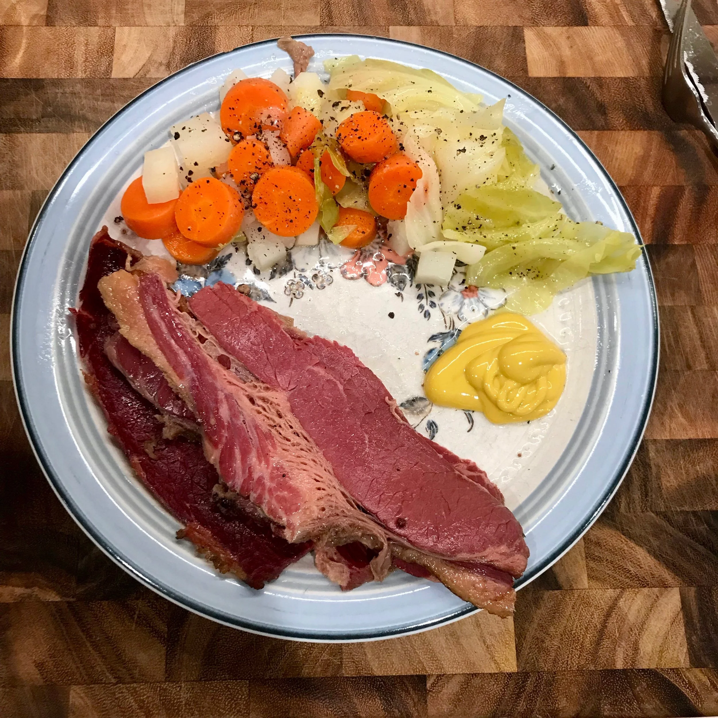 Plated.
