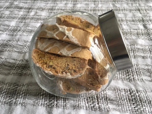 Marvelous, Pistachio and Orange Biscotti