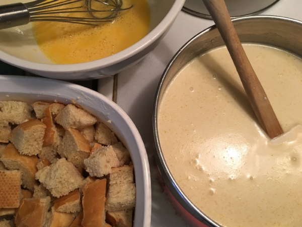 Butterscotch Bread Pudding