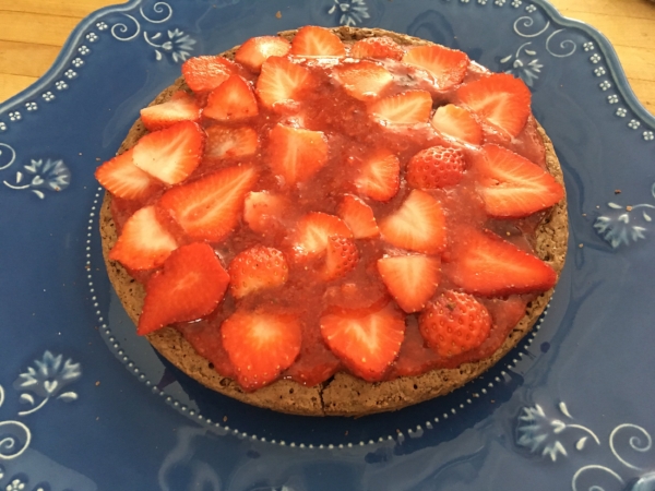 Strawberry Chocolate Torte