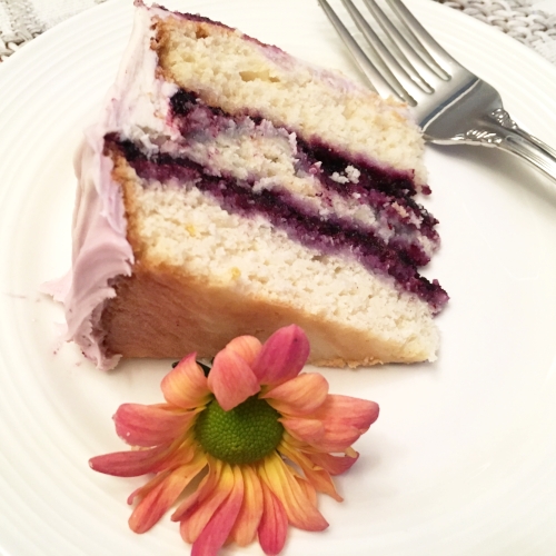 Blueberry Jam Cake