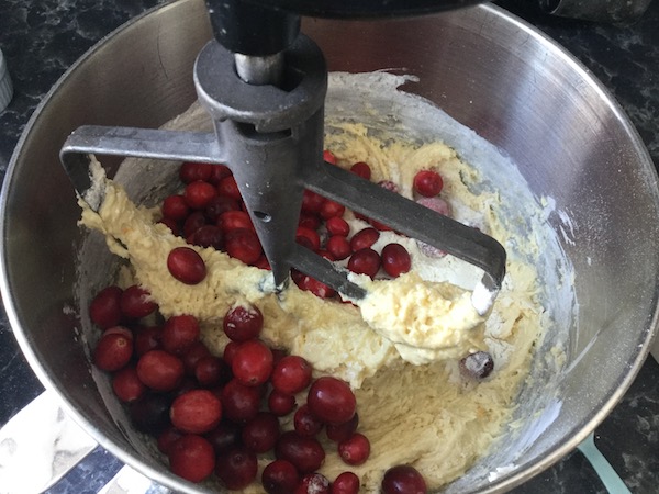 Cranberry & Cream Cheese Muffins with Orange