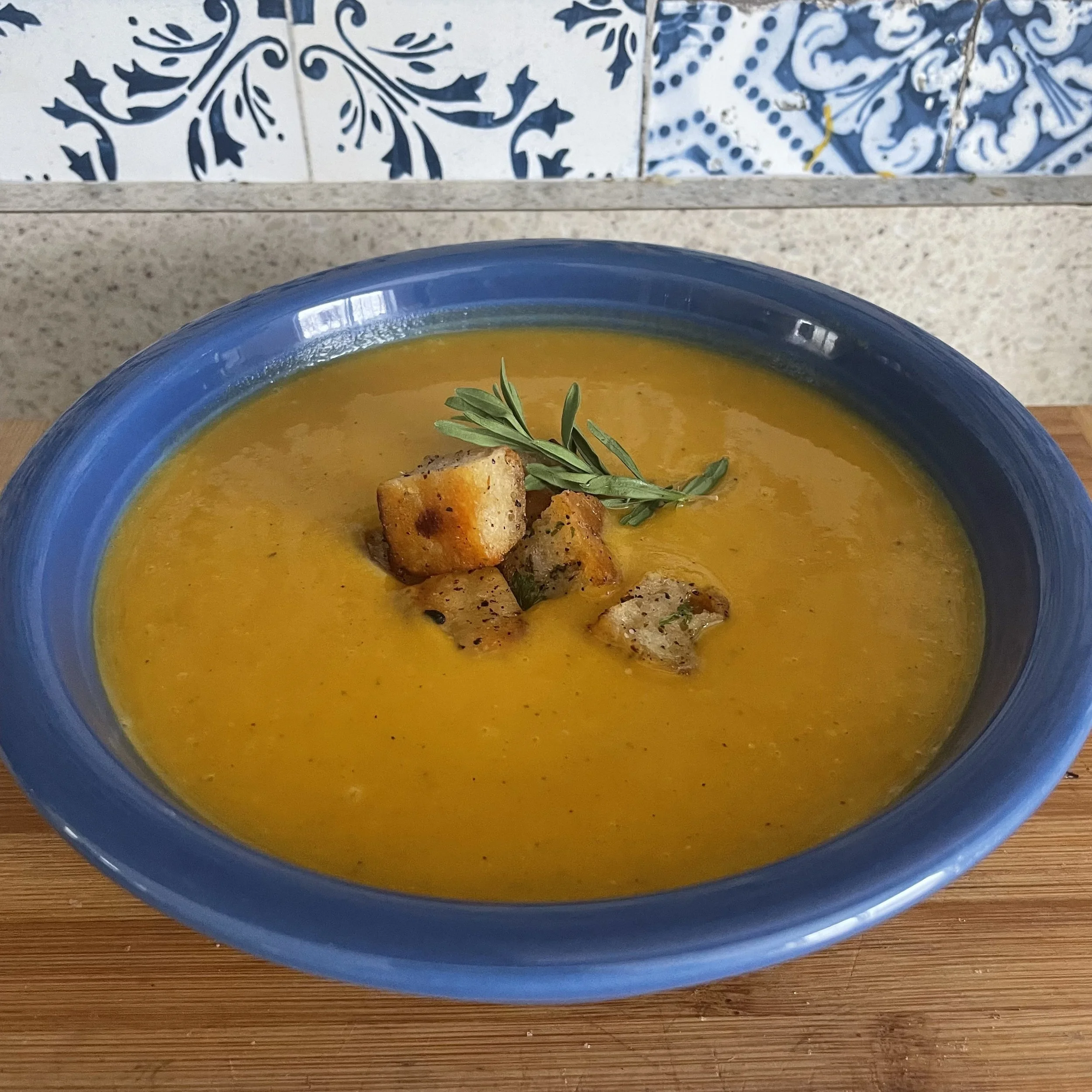Autumn Harvest Cream of Butternut Squash Soup