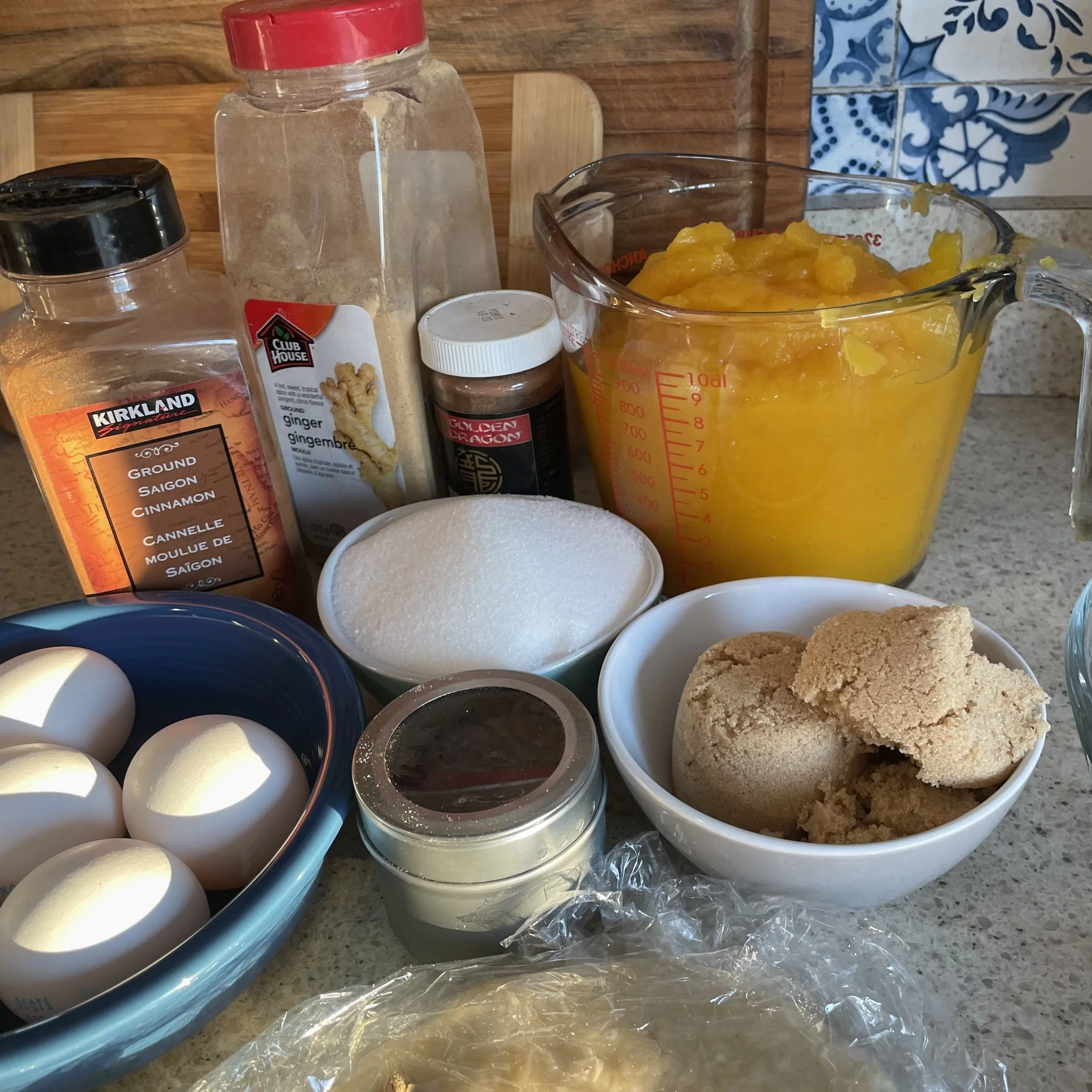 pumpkin pie ingredients