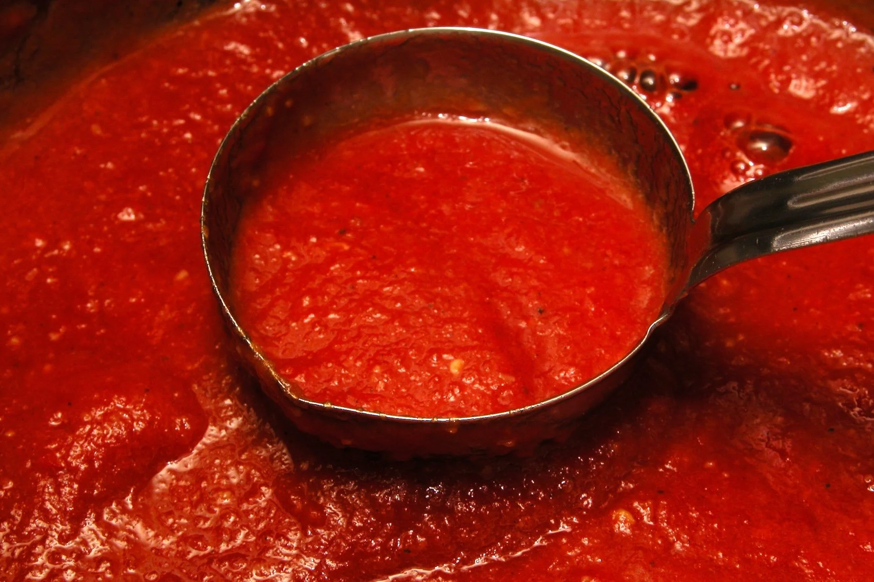 Canning Pureed San Marzano Tomatoes (Rustic Passata Style)