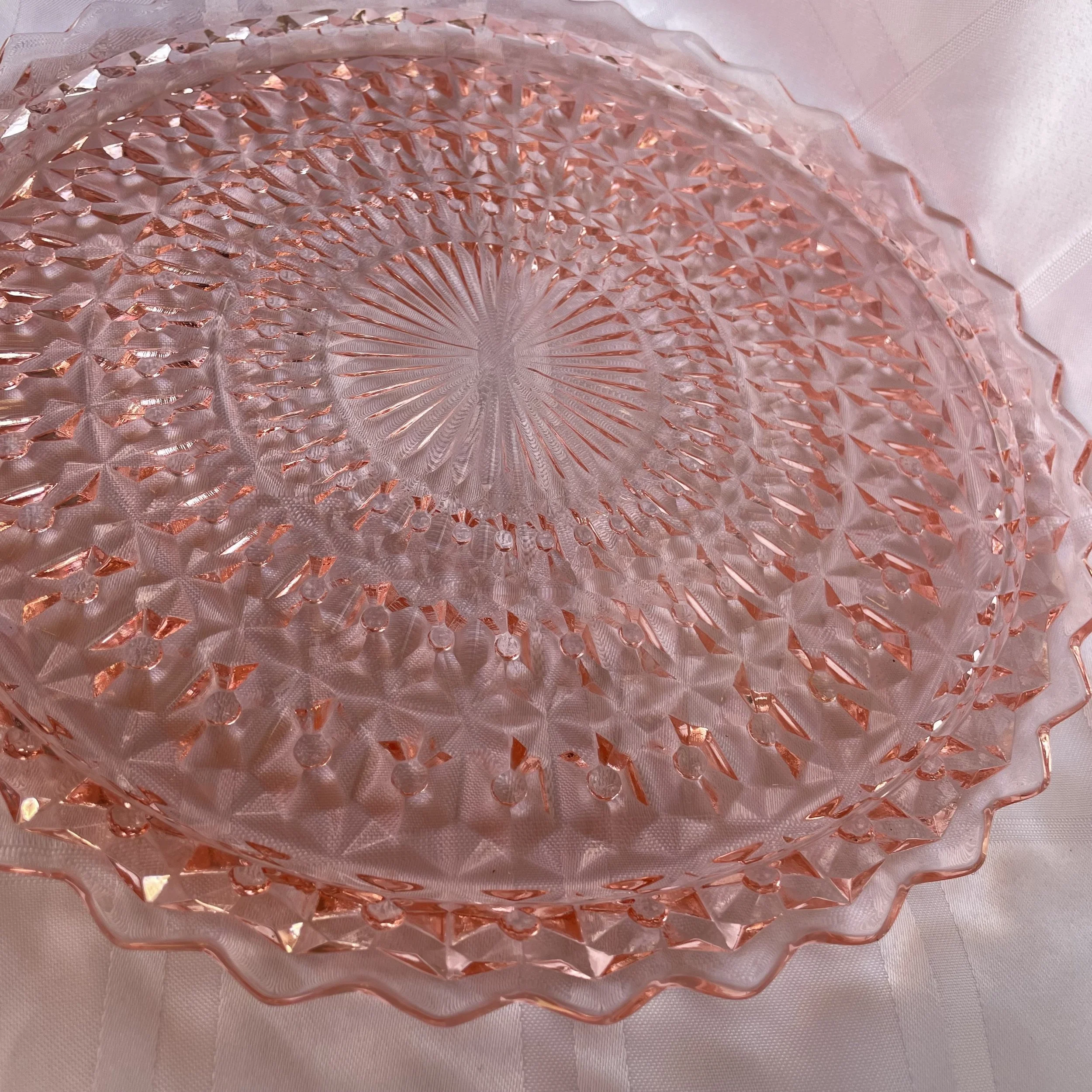 Pink Pressed Glass Platter 2.jpeg