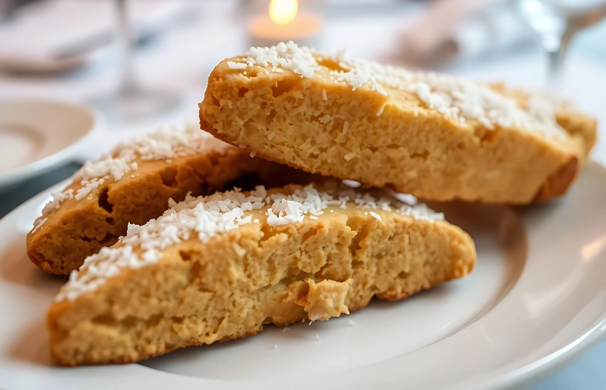 Biscotti à la lime, noix de coco et anis – recette facile, croustillante et parfaite pour le café