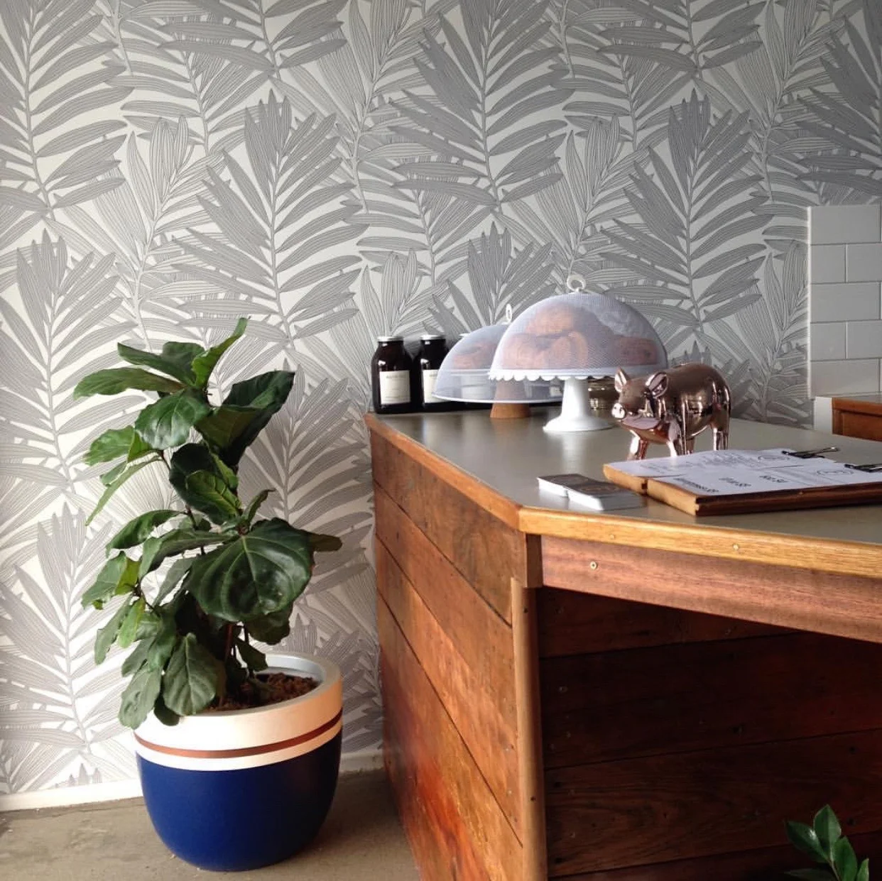 Navy and Copper Venus pot in Lightweight.jpg