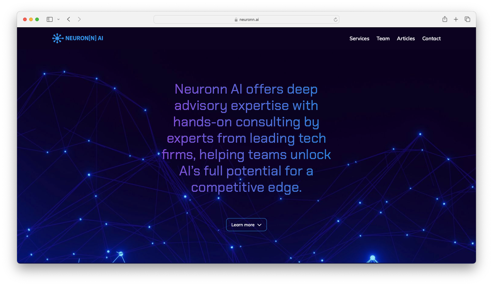 Neuronn AI Homepage.png