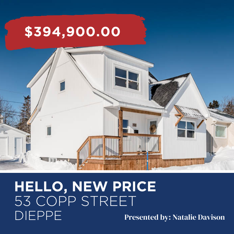 53 Copp Street in Dieppe: SOLD