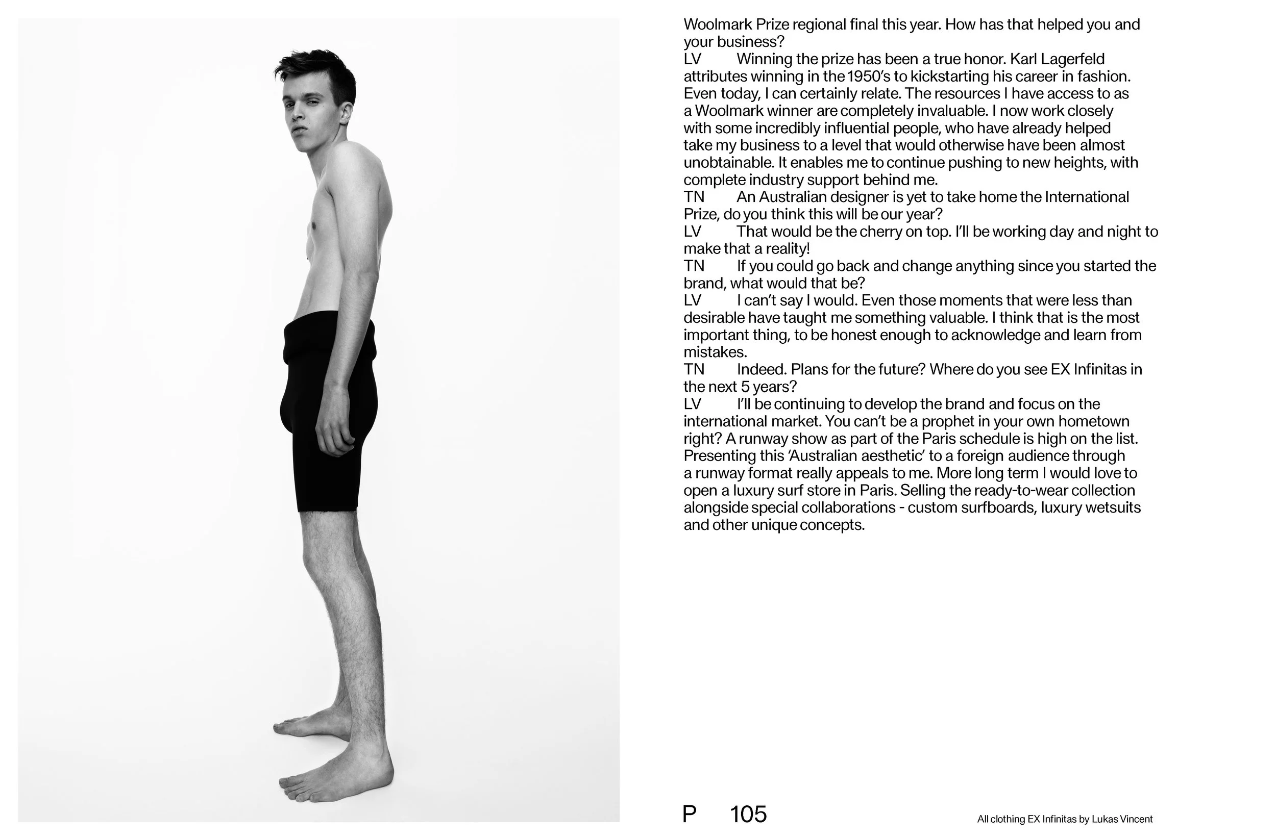 (LEFT) MODEL WEARS FOREST NEO WETSHORTS