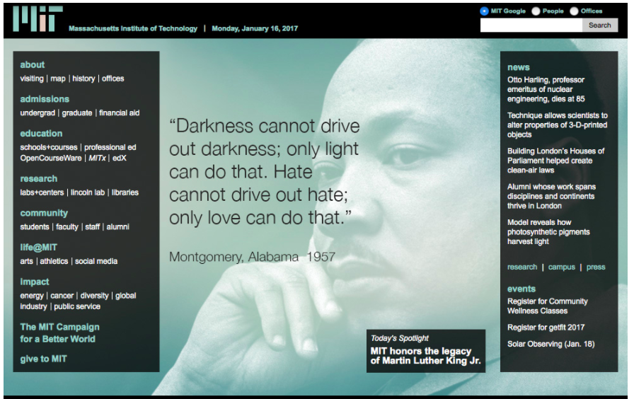 43rd Annual MIT MLK Celebration