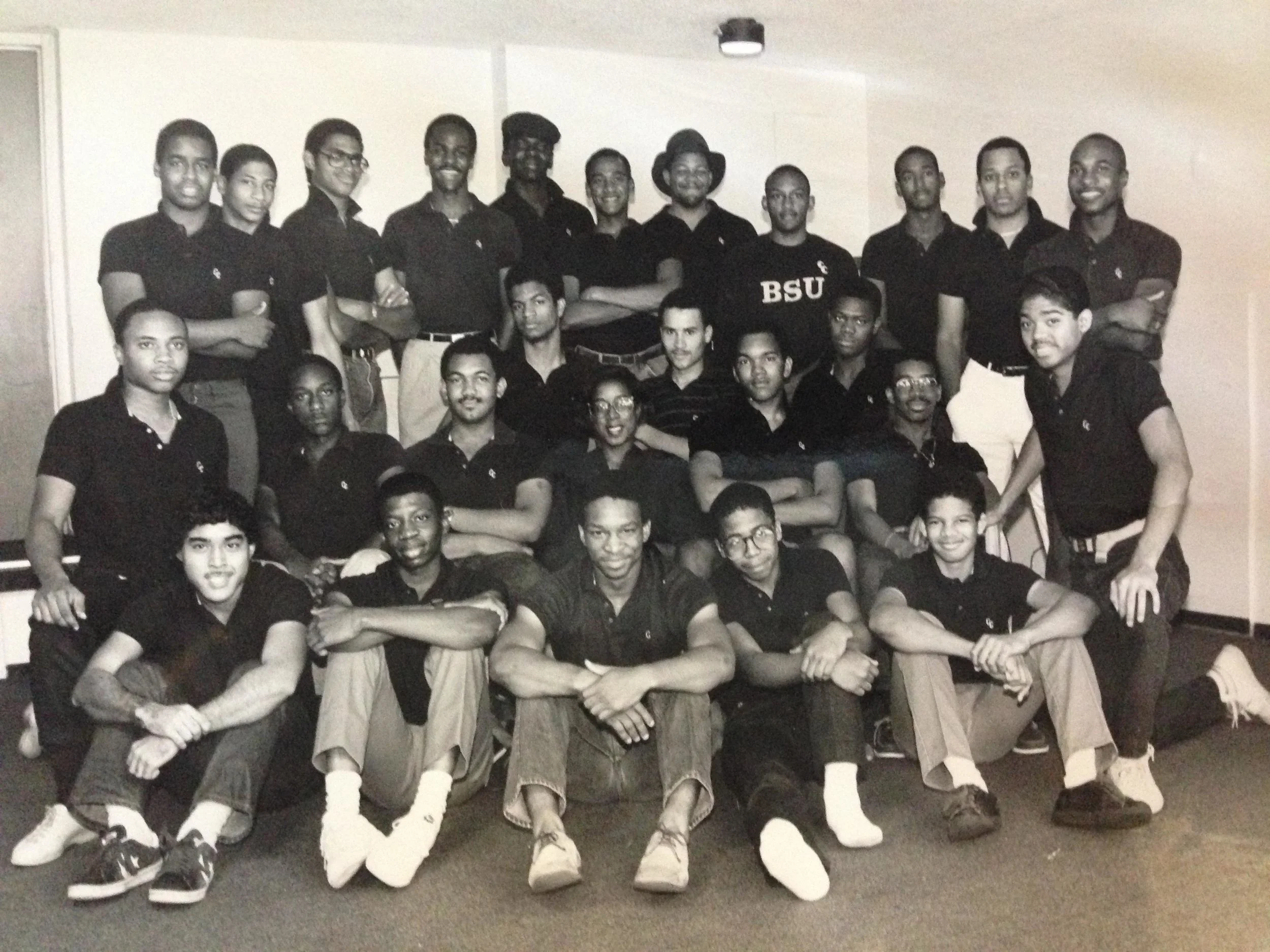 The brothers (and sister) of Chocolate City, 1986.