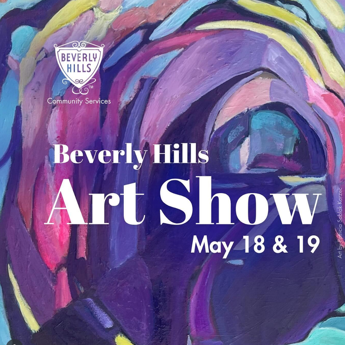 Beverly Hills Art Show promotional artwork