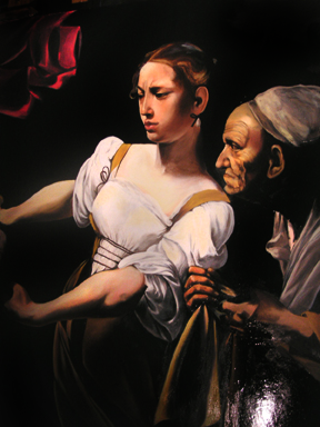 Detail of After Caravaggio "Judith Slaying Holofernes" (2008)