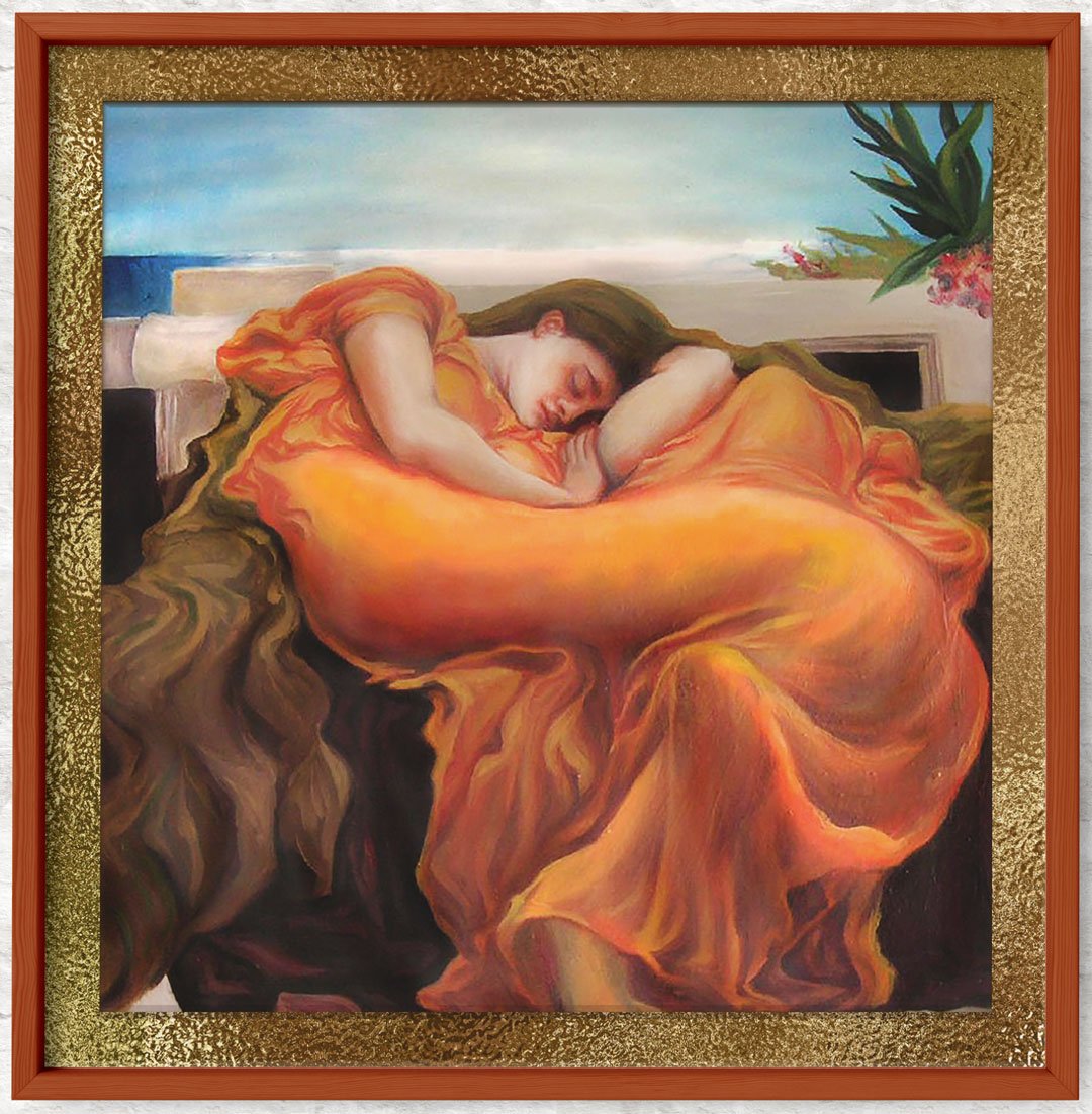 After "Flaming June" (2005), Frederic Lord Leighton