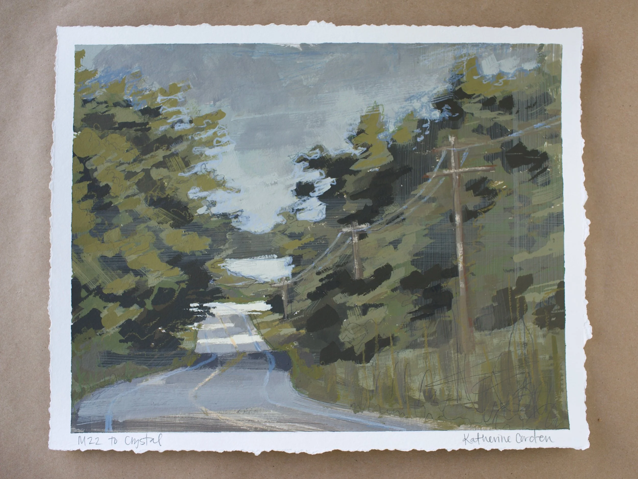 M22 to Crystal 11x14, Katherine Corden Art