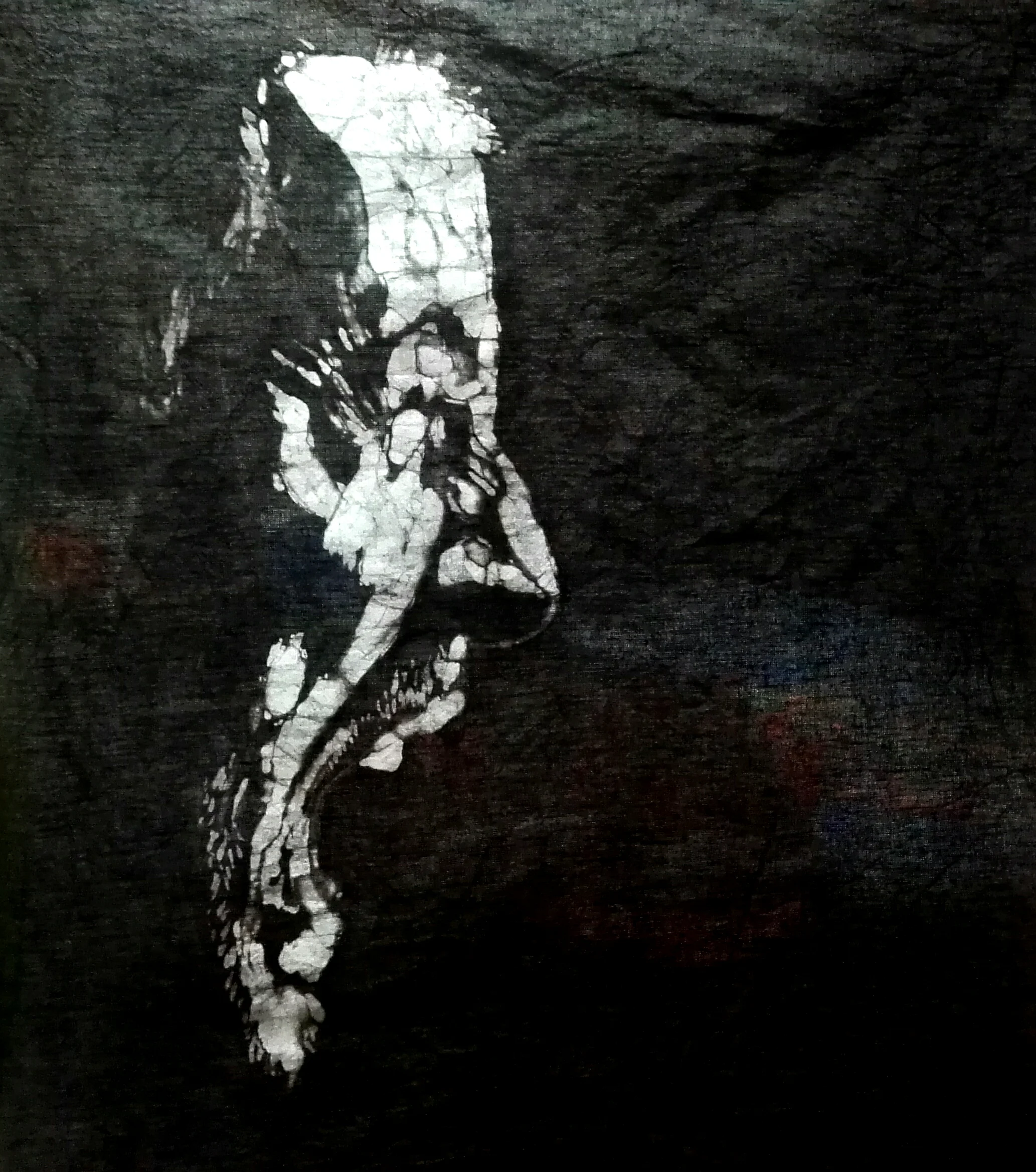 “Rayos X” - Batik - 76x69 cm.
