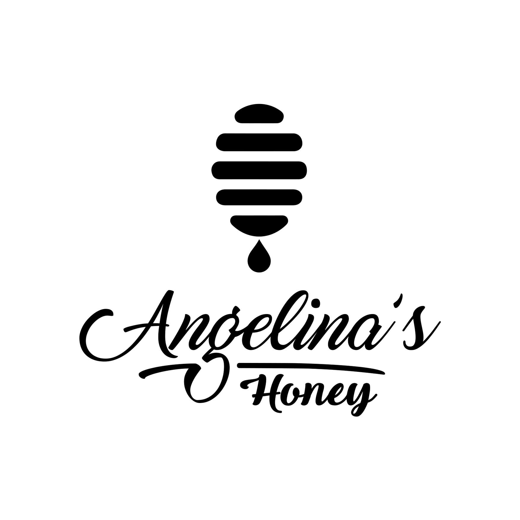 angelinas honey logo bw.png