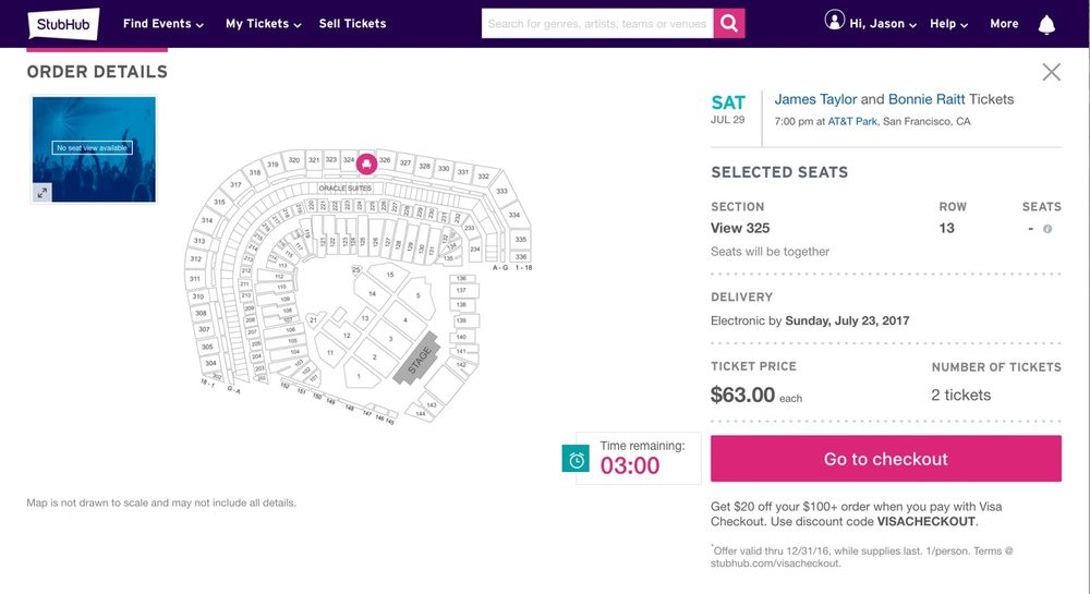 StubHub Queue — Jason Hunter