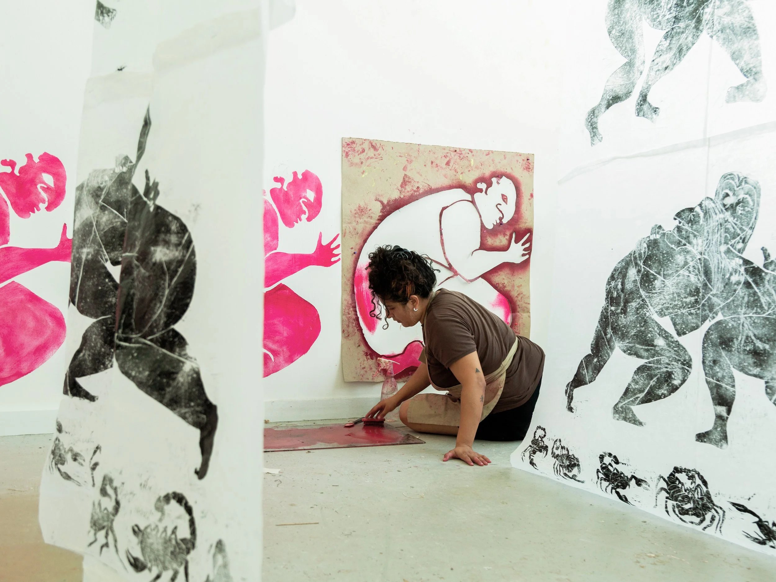   Lorena Barrera Enciso    Studio portraiture made at Skowhegan School of Painting &amp; Sculpture, 2026  